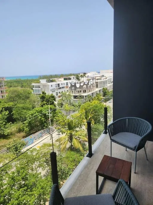 Lujoso Loft Nuevo Con Vista Al Mar Y Rooftop Pool Playa del Carmen 0*,