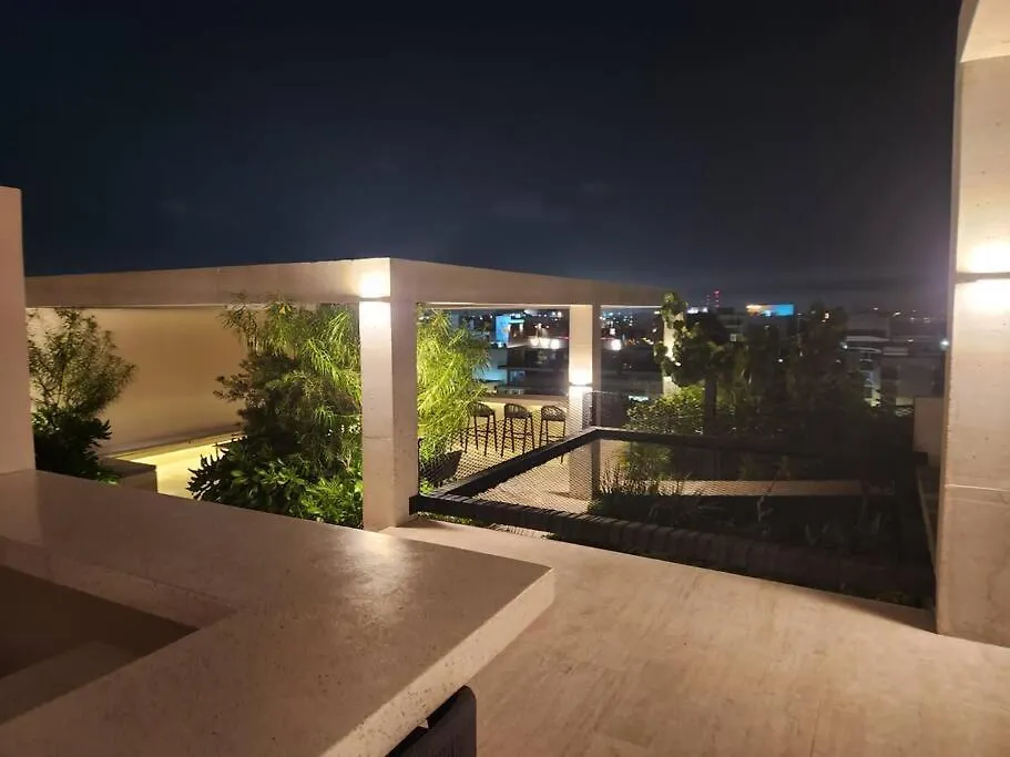 Lujoso Loft Nuevo Con Vista Al Mar Y Rooftop Pool Playa del Carmen Mexico