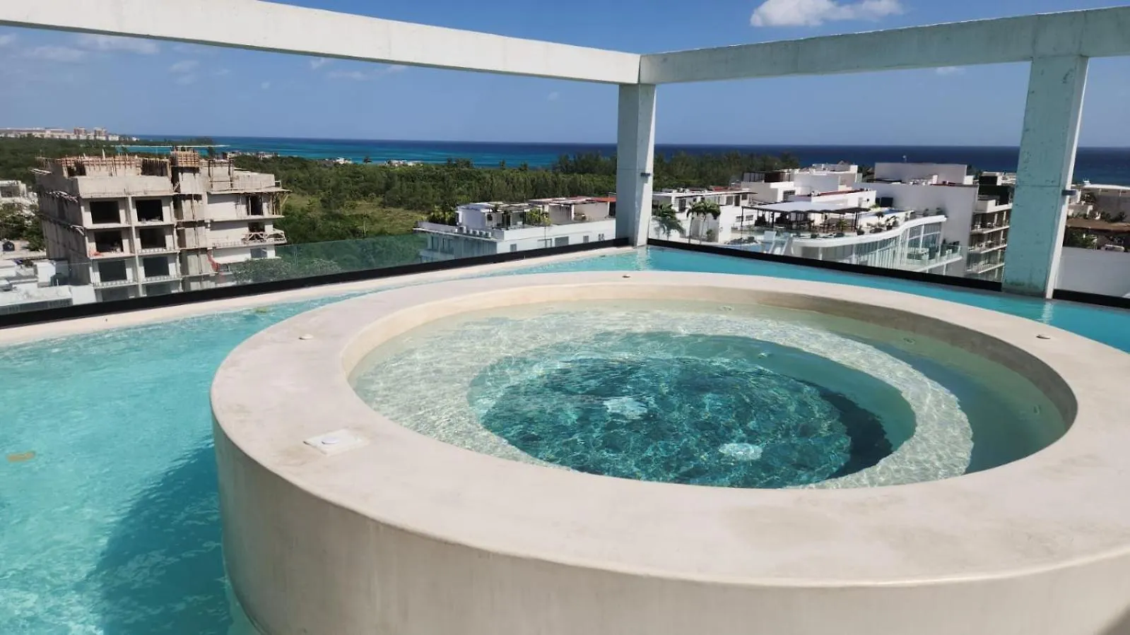 Apartment Lujoso Loft Nuevo Con Vista Al Mar Y Rooftop Pool Playa del Carmen Mexico