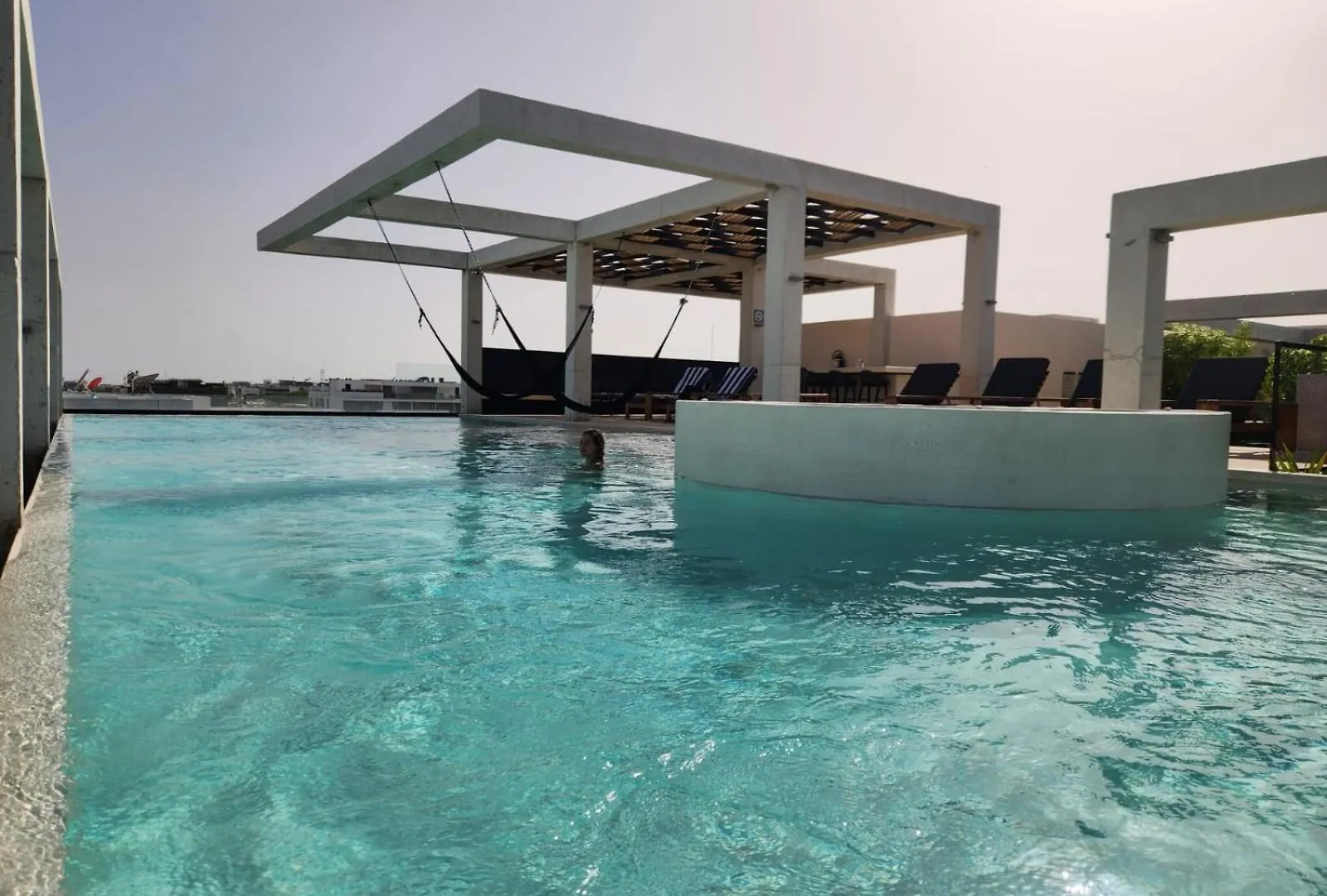 Lujoso Loft Nuevo Con Vista Al Mar Y Rooftop Pool Playa del Carmen Apartment
