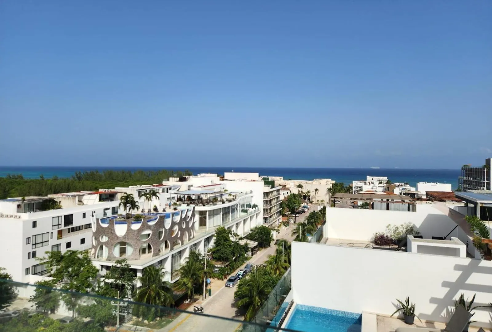 Lujoso Loft Nuevo Con Vista Al Mar Y Rooftop Pool Playa del Carmen Messico