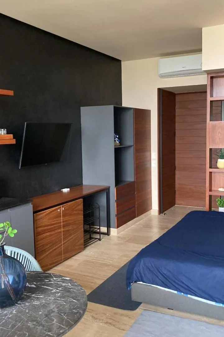 Lujoso Loft Nuevo Con Vista Al Mar Y Rooftop Pool Playa del Carmen Appartamento